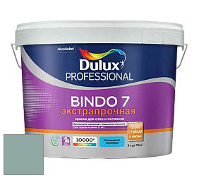 Краска DULUX LUXIUM BINDO 7 Экстрапрочная матовая краска цвет 70GG 39/088 Hillside View