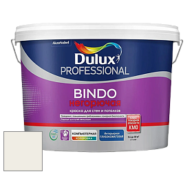 Краска DULUX LUXIUM BINDO НЕГОРЮЧАЯ 9л глубокоматовая краска цвет 56YY 87/037 Cotton Breeze