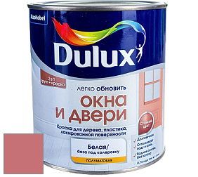 Краска DULUX LUXIUM ОКНА И ДВЕРИ полуматовая краска цвет NCS S 2050-R 
