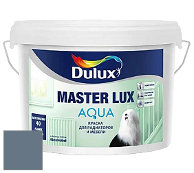 Краска DULUX LUXIUM MASTER LUX AQUA полуглянцевая краска цвет 10BB 18/106 