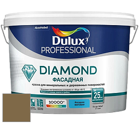 Краска DULUX LUXIUM DIAMOND ФАСАДНАЯ матовая краска цвет 30YY 17/209 Khaki Mists
