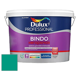 Краска DULUX LUXIUM BINDO НЕГОРЮЧАЯ 9л глубокоматовая краска цвет NCS S 2555-B80G 