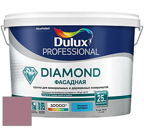 Краска DULUX LUXIUM DIAMOND ФАСАДНАЯ матовая краска цвет 42RR 26/194 Rose Sensation