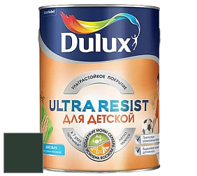 Краска DULUX LUXIUM ULTRA RESIST ДЛЯ ДЕТСКОЙ ультрастойкая матовая краска цвет 01GG 07/070 Leafy Wreath