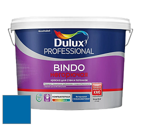 Краска DULUX LUXIUM BINDO НЕГОРЮЧАЯ 9л глубокоматовая краска цвет 36BB 15/398 Electrical Storm