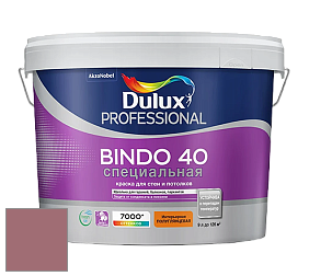 Краска DULUX LUXIUM BINDO 40 Специальная полуглянцевая краска цвет 90RR 22/227 