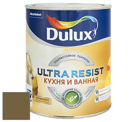 Краска DULUX LUXIUM ULTRA RESIST КУХНЯ И ВАННАЯ полуматовая ультрастойкая краска цвет NCS S 6030-G90Y 