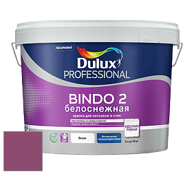 Краска DULUX LUXIUM BINDO 2 глубокоматовая краска цвет 30RR 13/328 