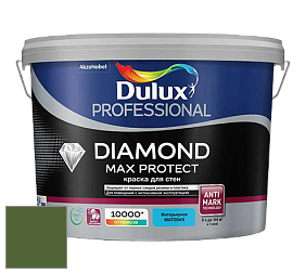 Краска DULUX LUXIUM DIAMOND MAX PROTECT матовая краска цвет 30GY 12/257 Manakiki Greens