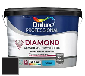Краска DULUX LUXIUM DIAMOND MATT матовая краска цвет RAL 8022 