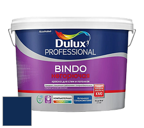 Краска DULUX LUXIUM BINDO НЕГОРЮЧАЯ 9л глубокоматовая краска цвет RAL 5026 