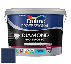 Краска DULUX LUXIUM DIAMOND MAX PROTECT матовая краска цвет RAL 5003 