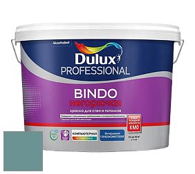 Краска DULUX LUXIUM BINDO НЕГОРЮЧАЯ 9л глубокоматовая краска цвет 90GG 28/133 Still Waters