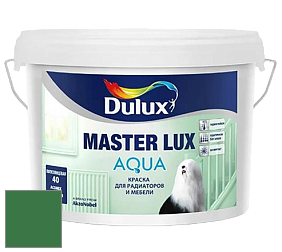 Краска DULUX LUXIUM MASTER LUX AQUA полуглянцевая краска цвет 90GY 13/375 Paradise green 2