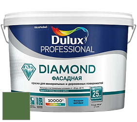Краска DULUX LUXIUM DIAMOND ФАСАДНАЯ матовая краска цвет 50GY 15/289 Splendor
