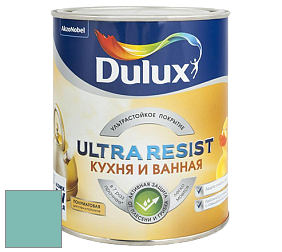 Краска DULUX LUXIUM ULTRA RESIST КУХНЯ И ВАННАЯ полуматовая ультрастойкая краска цвет NCS S 2030-B60G 