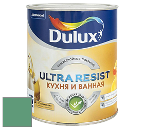 Краска DULUX LUXIUM ULTRA RESIST КУХНЯ И ВАННАЯ полуматовая ультрастойкая краска цвет NCS S 3040-G 