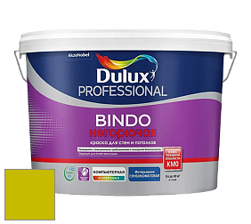 Краска DULUX LUXIUM BINDO НЕГОРЮЧАЯ 9л глубокоматовая краска цвет 70YY 48/700 