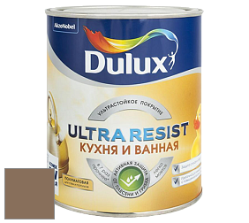 Краска DULUX LUXIUM ULTRA RESIST КУХНЯ И ВАННАЯ полуматовая ультрастойкая краска цвет 90YR 18/177 Roman stone 1