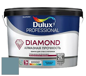 Краска DULUX LUXIUM DIAMOND MATT матовая краска цвет NCS S 4020-B10G 