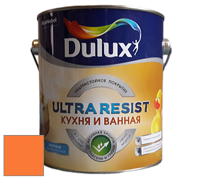 Краска DULUX LUXIUM ULTRA RESIST КУХНЯ И ВАННАЯ матовая ультрастойкая краска цвет NCS S 0580-Y50R 