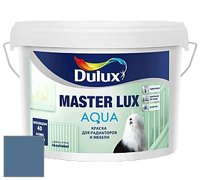 Краска DULUX LUXIUM MASTER LUX AQUA полуглянцевая краска цвет 10BB 16/193 