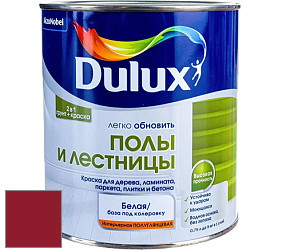 Краска DULUX LUXIUM ПОЛЫ И ЛЕСТНИЦЫ полуглянцевая краска цвет RAL 3003 