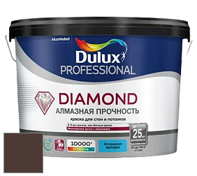 Краска DULUX LUXIUM DIAMOND MATT матовая краска цвет 48YR 06/091 Cocoa Mousse
