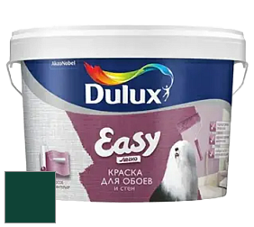 Краска DULUX LUXIUM EASY матовая краска цвет RAL 6005 