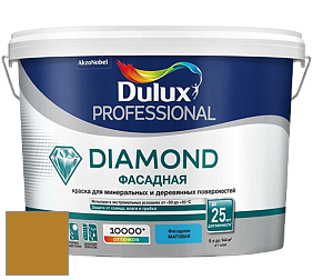 Краска DULUX LUXIUM DIAMOND ФАСАДНАЯ матовая краска цвет 20YY 23/525 Henna