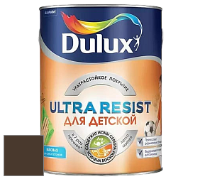Краска DULUX LUXIUM ULTRA RESIST ДЛЯ ДЕТСКОЙ ультрастойкая матовая краска цвет RAL 8014 