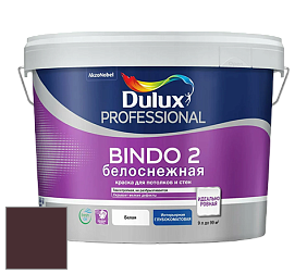 Краска DULUX LUXIUM BINDO 2 глубокоматовая краска цвет 84RR 05/082 Scottsdale Brown
