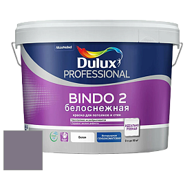 Краска DULUX LUXIUM BINDO 2 глубокоматовая краска цвет 42RB 21/094 Plum Paste
