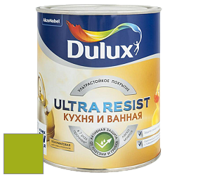 Краска DULUX LUXIUM ULTRA RESIST КУХНЯ И ВАННАЯ полуматовая ультрастойкая краска цвет 88YY 38/628 