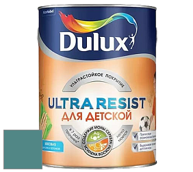 Краска DULUX LUXIUM ULTRA RESIST ДЛЯ ДЕТСКОЙ ультрастойкая матовая краска цвет 90GG 21/219 