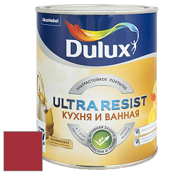 Краска DULUX LUXIUM ULTRA RESIST КУХНЯ И ВАННАЯ полуматовая ультрастойкая краска цвет 99RR 12/469 Chinese Sensation