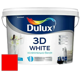 Краска DULUX LUXIUM 3D WHITE матовая краска цвет RAL 3024 