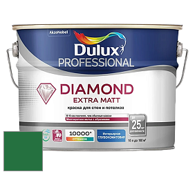 Краска DULUX LUXIUM DIAMOND EXTRA MATT глубокоматовая краска цвет NCS S 3560-G10Y 