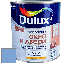 Краска DULUX LUXIUM ОКНА И ДВЕРИ полуматовая краска цвет 45BB 37/281 French Feeling