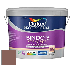 Краска DULUX LUXIUM BINDO 3 Стандарт глубокоматовая краска цвет 30YR 16/162 Rosemont Hall