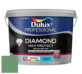 Краска DULUX LUXIUM DIAMOND MAX PROTECT матовая краска цвет NCS S 3040-G10Y 