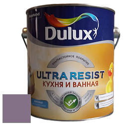Краска DULUX LUXIUM ULTRA RESIST КУХНЯ И ВАННАЯ матовая ультрастойкая краска цвет 70RB 20/146 