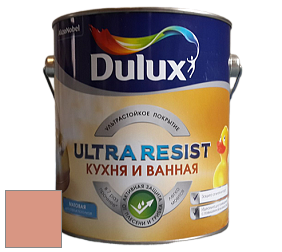 Краска DULUX LUXIUM ULTRA RESIST КУХНЯ И ВАННАЯ матовая ультрастойкая краска цвет 38YR 40/290 Sunny Sahara