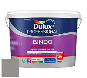 Краска DULUX LUXIUM BINDO НЕГОРЮЧАЯ 9л глубокоматовая краска цвет NCS S 4502-Y80R 