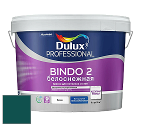 Краска DULUX LUXIUM BINDO 2 глубокоматовая краска цвет 80GG 09/164 Dark Bush