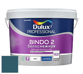 Краска DULUX LUXIUM BINDO 2 глубокоматовая краска цвет NCS S 6030-B10G 