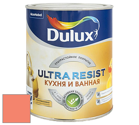 Краска DULUX LUXIUM ULTRA RESIST КУХНЯ И ВАННАЯ полуматовая ультрастойкая краска цвет NCS S 0560-Y70R 