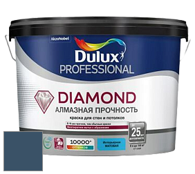 Краска DULUX LUXIUM DIAMOND MATT матовая краска цвет 27BB 10/138 Neptunes Depths