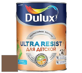 Краска DULUX LUXIUM ULTRA RESIST ДЛЯ ДЕТСКОЙ ультрастойкая матовая краска цвет 80YR 13/227 