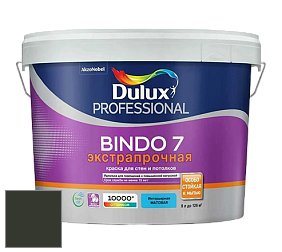 Краска DULUX LUXIUM BINDO 7 Экстрапрочная матовая краска цвет RAL 6008 